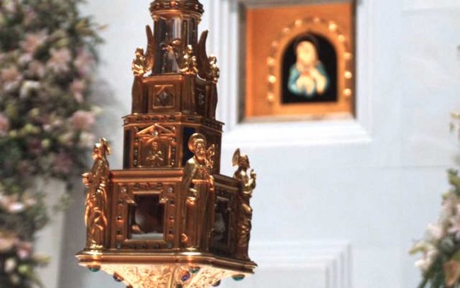 A Mazara del Vallo il Reliquiario della Madonna delle Lacrime